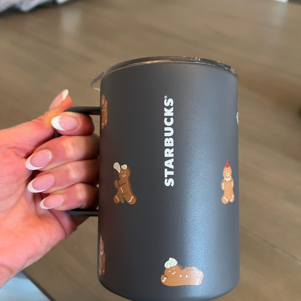 Starbucks Holiday Gingerbread Coffee Mug Tumbler 🎄